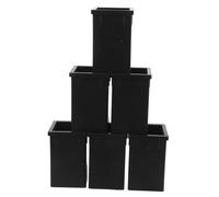 Angoily 6 Manicotto Riduzione per Tubo 40x40 a 30x30 Plastica Resistente Adattatore per Collegamento e Isolamento Manicotto Versatile per Edilizia e Manutenzione
