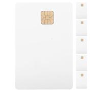 Angoily 6 Pezzi Carte Smart Card PVC Vuote Chip per Identificazione Conducente Badge Controllo Accessi Resistenti Carte Stampabili per Camionisti e Sistemi di Sicurezza
