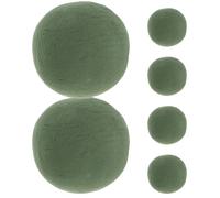 Angoily 6 Pezzi di Schiuma per Fiori - Strumenti per Composizioni Floreali Blocchi di Spugna Supporto per Fiori Artificiali Schiume di Fango per San Casa Fiorista Artigianato Fai da Te