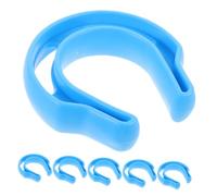Angoily 6 Pezzi Fermaporta Antischiacciamento Fermaporta Morbido per Porte Stopper Flessibile Installazione Rapida Attrezzi per Porte con