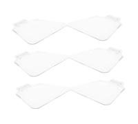 Angoily 6 Pezzi Paraspigolo per Smerigliatrice da Trasparente Curvata Antidebris in Plastica Alta Trasparenza Facile Installazione per Utensili Elettrici