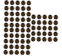 Angoily 600 Pezzi Perline Acriliche Distanziatrici Buddiste per Gioielli Fai da Te Bracciali Collane Uomo Donna Meditazione