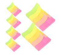 Angoily 600 Pezzi Sticky Index Tabs Colorati Piccoli Segnapagina Adesivi per Appunti Autoadesivi Etichette per Scuola Organizzazione Efficiente