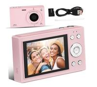 Angoily 64gb Fotocamera Digitale Portatile Con Memoria Da Compatto e Retrò Per Viaggi Scatti Semplici e Condivisione Wireless