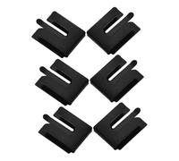 Angoily 6pezzi Supporto Per in Metallo Clip Per Radio Cb Supporto Per Ricetrasmettitore Mobile