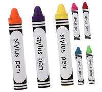 Angoily 7pezzi Stylus Capacitivo Per Smartphone e Tablet Penne Touch Per e Note Compatibile Dispositivi Elettronico Neon