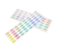 Angoily 800 pezzi Etichette Adesive Impermeabili Qc Passed Ovali per Magazzino e Spedizioni Etichette Test Qualità Resistenti e Facili Applicare