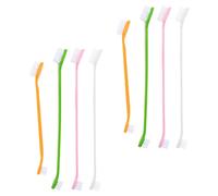 Angoily 8pezzi Spazzolini Per Cani Da Spazzolino Per Pet Oral Care Design Compatto e Morbido Per Piccoli Animali Domestici Pulizia e Delicata Per La Salute Orale Del Tuo Zampe