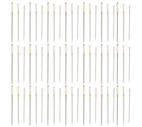 Angoily 90 aghi per punto croce - Kit per ricamo a mano con cruna grande da 40 mm, 38 mm e 34 mm per arazzi - Aghi dritti con cruna grande in metallo per ricamo e quilting