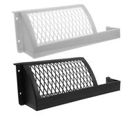 Angoily Accessori Calcio Balilla 2 Pezzi Ricambio Scatola Rete Portapalline in Plastica per Tavolo da Biliardino Nero Grigio, Parti Porta Calcio Balilla per Gioco in Famiglia