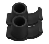 Angoily Accessori per Deambulatori in Gomma Antiscivolo 2 Pezzi, Puntali Sostitutivi per Camminatori Anziani, per Strutture di Assistenza e Ambienti Domestici