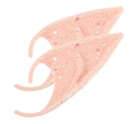 Angoily Accessori per Orecchie da Elfo 1 Paio per Halloween e Carnevale Decorazioni Glitter per Cosplay Donna