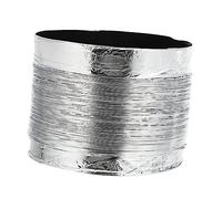 Angoily Accessorio Per La Ventilazione Della Cucina Condotto Dell'aria in Foglio Di Alluminio Foglio A Doppio Per Una Forte Resistenza