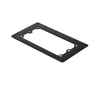 Angoily Adattatore Alimentatore Computer in Alluminio Anodizzato Telaio Conversione Atx Compatibile con Case Atx Micro Mini Struttura Resistente Spazzolato Nero