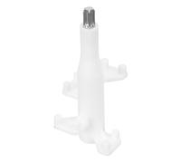 Angoily Albero in Plastica Bianca per Tritacarne, Accessorio Stabile Base Antiscivolo, per Lavorazione Carne in Cucina