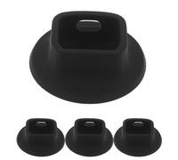 Angoily Base di montaggio per fotocamera in silicone da 4 pezzi - Supporto portatile stabile e antiscivolo per action camera da tavolo compatibile con Osmo Pocket 3 - Staffa di base flessibile per