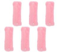 Angoily Bigodini per Chioma Lunghi in Pile di Corallo Set da 6 Bigodini senza Calore per Dormire Arricciacapelli Morbidi e Flessibili per Onde Naturali Strumenti per Acconciature