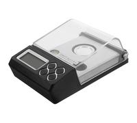 Angoily Bilancia Digitale di Precisione in Milligrammi 30g/0,001g Portatile Piatto in Plastica per Analisi Laboratorio e Uso Clinico, Bilancia Analitica Multifunzionale per Pesare Polveri