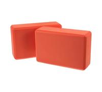 Angoily Blocchi Yoga in Schiuma Eva Alta Densità 120g Set 2 Pezzi Antiscivolo per Pilates, Allenamento Yoga e Fitness Famiglia, Supporto per Stabilità e Stretching