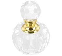 Angoily Bottiglia 1ml in e Ricaricabile Cristallo Profumo Bianco Multifunzionale Facile da Usare da Soggiorno e Camera da Letto