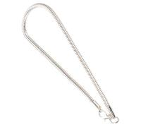 Angoily Bracciale Donna in Rame Finitura Alta Lucentezza Argento a Catena Serpente, Comodo da Indossare per Ufficio e Banchetto Confezione Regalo