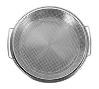 Angoily Cestello di Scolo in Acciaio Inox Vaschetta Raccolta Olio e Setaccio a Maglia Fine per Verdure e Alimenti Fritti in Cucina