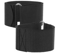 Angoily Cinghie per Pedali da Palestra Regolabili Misto Antiscivolo, Accessori per Fitness Compatibili Cyclette e Vogatore, Set 2 Pezzi per Allenamento Sportivo Comodo e Sicuro