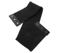 Angoily Cintura Elastica Larga Donna Design Semplice, Fascia Regolabile Nera per Vita, Accessorio Versatile per Cappotti e Abiti Eleganti, Corsetto Modellante per Uso Quotidiano