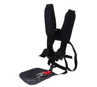 Angoily Cintura per Decespugliatore a Doppia Tracolla Imbottita, Cinghia per Tagliaerba Supporto Spalle e Petto, Accessorio Pratico per Utensili da Giardino e Uso Prolungato