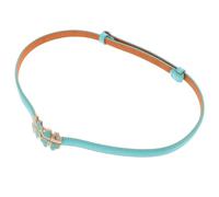 Angoily Cintura Stile Giovane alla Moda in Vernice a Due Strati Sottile Donna Design Elegante e Versatile, Adatta la Vita Quotidiana e Appuntamenti