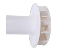 Angoily Connettore Imbuto Sifone per Grondaia in PVC 110 MM Deviatore D’Acqua Piovana Silenzioso e Autopulente per Sistemi di Scarico Tetto Strumento di Gestione Acqua Piovana per Uso