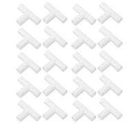 Angoily Connettori a T in Plastica da 11 Mm per Scarpiera, 20 Pezzi Rinforzati per Giunti Modulari, Supporto Stabile per Ripiani Guardaroba e Organizzazione Salvaspazio, Montaggio