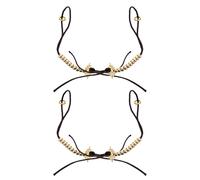 Angoily Contatore di Perle Buddha in Ottone da Dito Portatile Set da 2 Pezzi per Preghiere e Meditazione Dispositivo Compatto per Canti Buddisti e Rosari da Viaggio