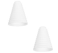 Angoily Convertitore per Condotto di Ventilazione da 2 Pezzi Adattatore Universale per Condotto Riduttore in Aumentatore