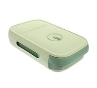 Angoily Coperchio Del Contenitore Del Cassetto Di Stoccaggio Supporto Per Frigorifero Supporto Impilabile Vassoio Per Uova Con Rotolamento Automatico Capacità