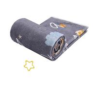 Angoily Coperta per Traguardo Coperta Mensile per Ragazza Accessorio per Shower con Foto e Pennarello in Flanella