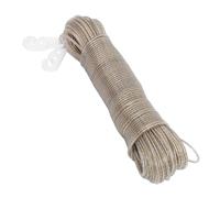 Angoily Corda Acciaio Ultra Anima Stendere 50m e Resistente i per Panni in Rivestimento Pvc Elevata Resistenza All’usura per Esterno Camping e Picnic