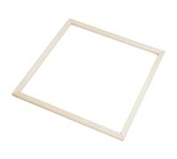 Angoily Cornice Quadrata in Legno Grezzo per Tela e Dipinti Olio Cornice in Legno per Pittura su Tela e Arte Facile da Montare Senza Attrezzi