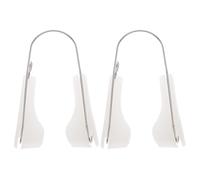 Angoily Correttore del Naso in Silicone 2 Pezzi Clip Modellante per Naso Ponte Nasale Piccolo Dispositivo per Sollevare e Raddrizzare Adatto per Uso Quotidiano e Miglioramento del Profilo