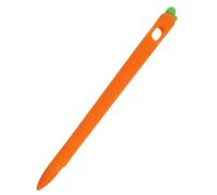 Angoily Custodia in Silicone Per Penna Stilo Forma Di Carota Supporto Compatibile Con Apple Pencil Protezione Della Punta Per Evitare Graffi e Danni