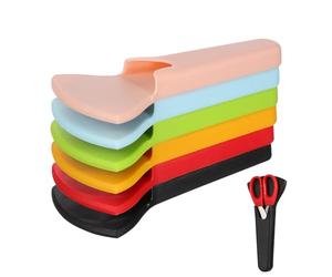 Angoily Custodia Magnetica per Forbici da Cucina 6 Pezzi Copertura Protettiva in PP Resistente e Leggera Porta Forbici Magnetico per Frigorifero Protezione Versatile e Parrucchiere