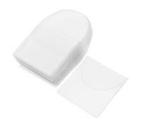 Angoily Custodie per Monete da Collezione 50 Pezzi 6x6 4,2 Cm in PVC Trasparente Sacchetti Porta Monete Una Sola Tasca per Esposizione e Protezione Collezionisti