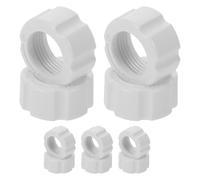 Angoily Dado di Serraggio a Vite Testa Sferica 17 MM Set da 10 Pezzi per Supporto Cellulare Auto Anello Adattatore Fisso a Giunto Sferico Accessorio Auto per Bocchetta Ventilazione e