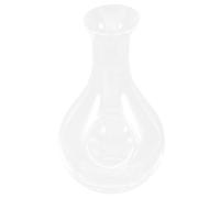 Angoily Decanter in Vetro per Sakè Giapponese Camera del Ghiaccio 385 Ml Caraffa di Vetro Elegante Base Stabile Brocca per Vino Ghiacciato per Feste e Uso Domestico