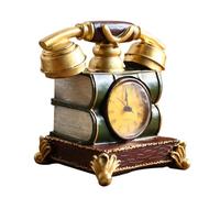 Angoily Decorazione Domestica a Forma di Telefono in Resina Resistente, Ornamento Telefonico Artistico per Soggiorno e Ufficio, Regalo per Inaugurazione Casa, Soprammobile Creativo