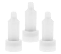 Angoily Distributore Testa Plastico Liquido 3 Pezzi Sapone Muro in da e Pompa Facile da Pulire per Bagno Cucina per Hotel e Abitazioni
