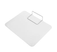 Angoily Divisorio per Scrivania Privacy Pannello Fonoassorbente e Antistarnuti per Esami e Ufficio Facile da Installare e Versatile per Studenti e Professionisti Metallico