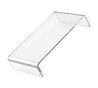 Angoily Elevate Your Desk Supporto per Monitor per Computer in Acrilico Supporto per Tastiera Supporto per Sollevamento Computer da Ufficio