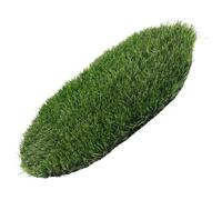 Angoily Erba Finta Rotonda in Plastico Verde per Copri Pozzetto, Tappeto Decorativo da Esterno per Patio Aspetto Realistico e Facile Installazione Colore Casuale