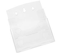 Angoily Espositore in Acrilico A5 a 2 Livelli per Brochure e Documenti | Organizzatore Trasparente da Scrivania, Accesso Rapido a Moduli e Letteratura, per Uffici e Sale D'attesa